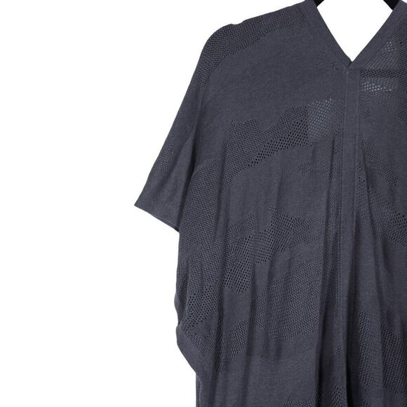 Lululemon Womens Find Your Light Wrap Heathered Gray Moonwalk Silk Camo Cardigan - Picture 10 of 15